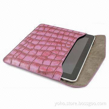 10.1-inch Leather Case for iPad2, Made of Eco-friendly Materials, Available in Various Colors